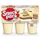  4 Pack  Vanilla Flavored Pudding  6 Count Pudding Cups