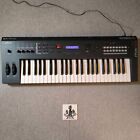 Yamaha Mx49 Bk Music Production Keyboard Synthesizer Used W  Power Cord