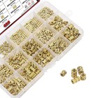 400 Pieces M2 M3 M4 M5 Female Thread Knurled Thumb Nuts Brass - 3d Printing