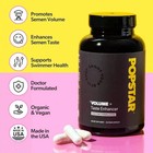 Popstar Semen Volume Supplement 120 Capsules Men s Fertility 2 Pack Zinc