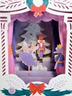Hallmark Pop Up Nutcracker Scene Unused Vintage Christmas Greeting Card