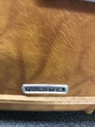 Vintage American Tourister Train Hard Side Luggage Makeup Travel Case  Camel Tan