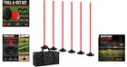 Versatile 6-piece Agility Training Pole Set - Ideal For Speed   Coordination
