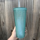 2022 Starbucks Japan Exclusive Aqua Summer Studded Tumbler 24oz New