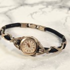  lot Of 4 Women s Wrist Watches  Bulova R g p    Gruen 10k Gold Filled  as Is 