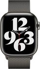 Overstock - Apple Watch 41mm Milane Milanese Graphite Stainless Steel Loop Strap