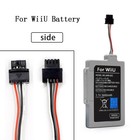 New 3600mah 3 7v Rechargeable Extended Battery Pack For Nintendo Wii U Gamepad