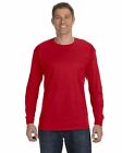 Gildan Men s Long Sleeve Ultra Cotton T-shirt 2400 S-5xl Choose Color size Crew