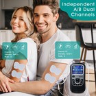 Electric Stimulation Pulse Muscle Massager Tens Unit Machine Therapy Pain Relief