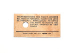 1959 Disneyland Very Rare 50c E Ride Admission Ticket Booth Ticket Disney