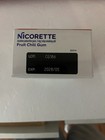 Nicorette Value Pack Fruit Chill 2mg Coated Gum 100  Pieces   new  Exp 5 2028