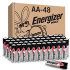 Energizer Max Aa Batteries  48 Pack   Double A Alkaline Batteries New