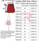 Ladies Women Kilt Tartan Scottish Pleated Billie Kilts Skirts Size 28  To 44 