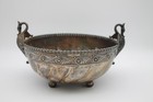 Antique Late 1800s  Middletown Quadruple Plate Silver W  Dragon Handles Fantasy