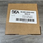 Bea Ms41-d Double Gang Touchless Actuator With Wave Logo Stainless Steel Finish
