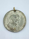 Antique 1902 King Edward Vii   Queen Alexandra Coronation Medal Uk Royal Collect