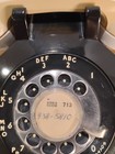 Vintage Bell System Western Electric Black Rotary Phone  - Untested