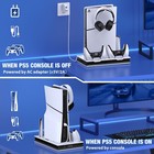 For Ps5 Pro slim Disc digital Stand Cooling Fan Station Controller Charging Dock