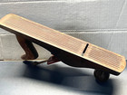 Vintage Unbranded   14    Corrugated Bottom Wood Plane - Made In Usa