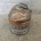 Vintage Judaica Etrog Box Copper Or Tin   Soap Box