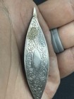 Vintage Gersilver Tatting Shuttle Victorian German 