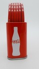 Coca-cola Classic Logo 7-piece Set With Holder  6-pc Coaster Tin Soda Collection