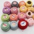 Vintage Tatting Thread Star Jp Coats   Clark Solid Colors Dmc 60 Yds Lot Of 20