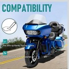 Touring Rear Saddlebag Bracket Guard Bars Compatible With 2014-up Harley Stre   