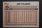 Jim Palmer Hof Baltimore Orioles Autographed 1983 Topps  490 Signed Card