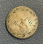 Bust Silver Half Dime - Love Token - Hand Engraved