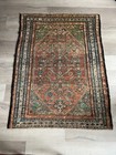 Antique Oriental Rug  Coloration And Design Like That Of Heriz Serapi