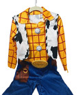 Toy Story Woody Costume For Boys Size 3t   4t   disney Pixar Cowboy Outfit-pre-owned