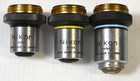 Lot Of 3 Nikon P Series Microscope Objective Lenses 4x 10x And 40x