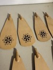 Pyramid Paddle Replacement Parts Lot Of 7 Blades For German Christmas Carousel