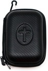 Portable Communion Set Travel Kit Hard Shell Zipper Case Cups Bread Container