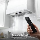 48-inch Range Hood Built-in insert 48 Inch Stainless Steel Kitchen Vent 1200 Cfm
