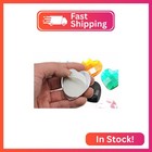 50mm Crystal Ab H702 Large Self Adhesive Heart Acrylic Cosplay Gem Flat Back Pla