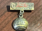 1941 Vintage Pepsi Cola Brass Pin Scholastic Softball Champ  1 25    Ship4free2us 