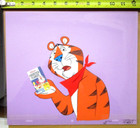 1970s Tony Tiger Cereal Commercial Production Drawing Cel Frosted Flakes