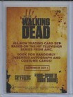 2012 Walking Dead  Season 1  cryptozoic  Philly Show  promo Card   p2 Vhtf 