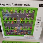 Magnetic Alphabet Maze  Educational Skills Toy Set  Fun Coordination Puzzle    