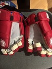 Dylan Larkin Pro Stock Gloves Red Wings New Warrior
