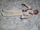 Vintage Ideal Evel Knievel Figure With Belt  Helmet And Swagger Stick Cane