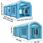 Vevor Inflatable Spray Booth Car Paint Tent W filter System   2blowers 11 Sizes