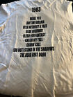 Billy Idol 1983 Set List T Shirt New No Tags Mint 1 Side M New Wave