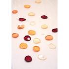 300pcs Orange Rose Petals Artificial Flower Petals Fall Wedding Decor Flower    
