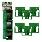 Stealthmounts Green Battery Mount For Metabo Hpt Batteries 6pk