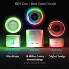 Flying Disc - 16 Million Colors Rgb Or 36 Leds  Extremely Bright  Smart Modes