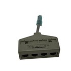 Siemon Ya4-4u1 Splitter Y Adapter T568b Plug To 4x 1 Pair Jacks Wired Usoc