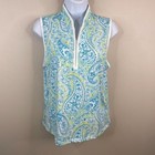 Sigrid Olsen Golf Tennis Pickleball 2 Pc Top Full Zip Jacket Medium Country Club